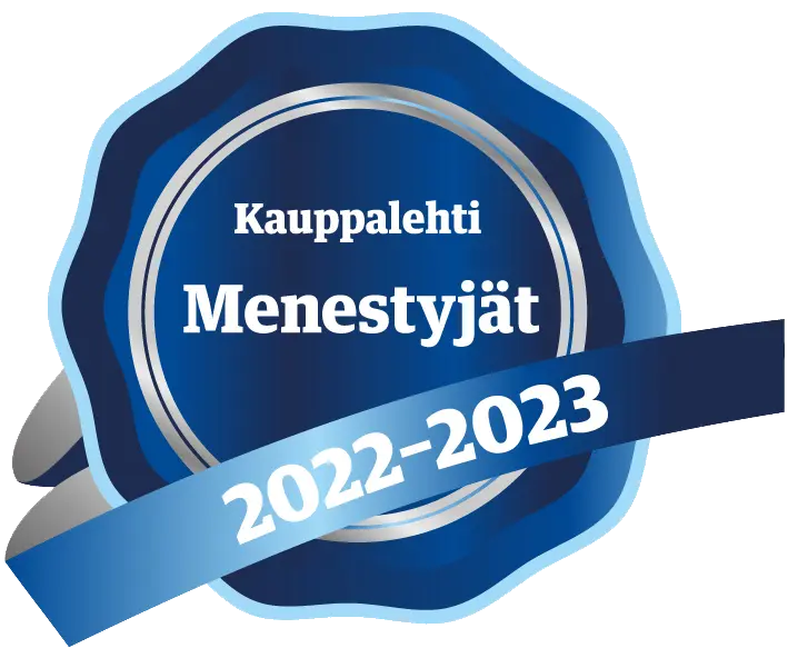 Logo that redirects to the Kauppalehti website